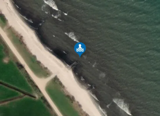 Satellite image of HAVNBJERG STRAND