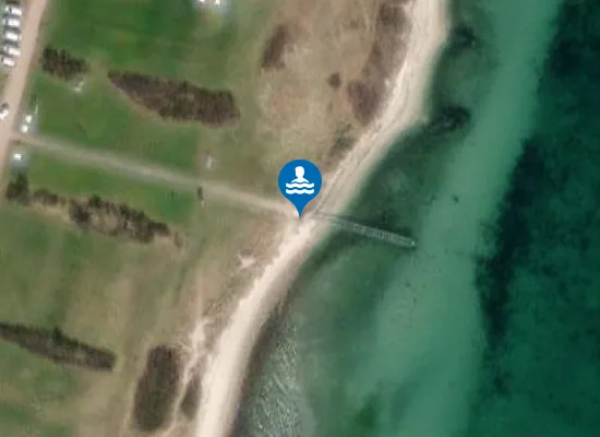 Satellite image of HØLKEN STRAND