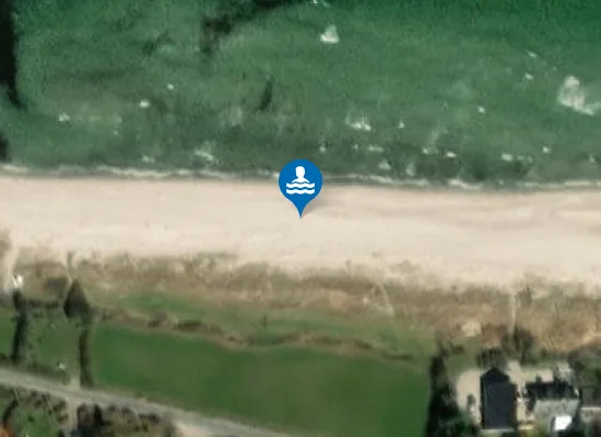 Satellite image of RYGÅRDE STRAND