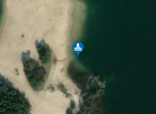 Satellite image of LOMMEL BAREFOOT BEACH