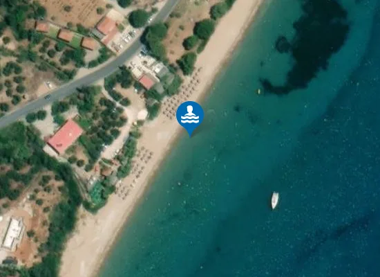 Satellite image of MAKRA AMMOS
