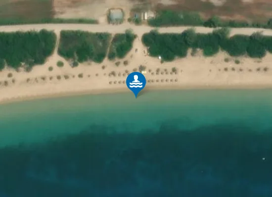 Satellite image of CHRYSI AMMOS-NTIVARI