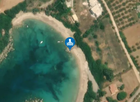 Satellite image of VROMONERI