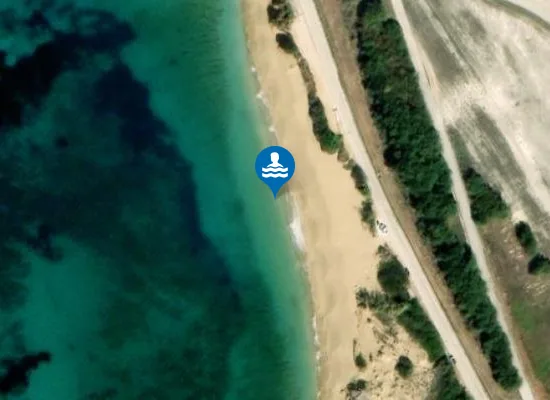 Satellite image of MEGALI AMMOS