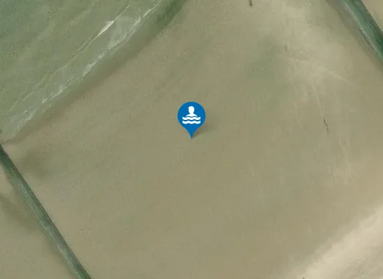 Satellite image of OOSTENDE RAVERSIJDE - BAD