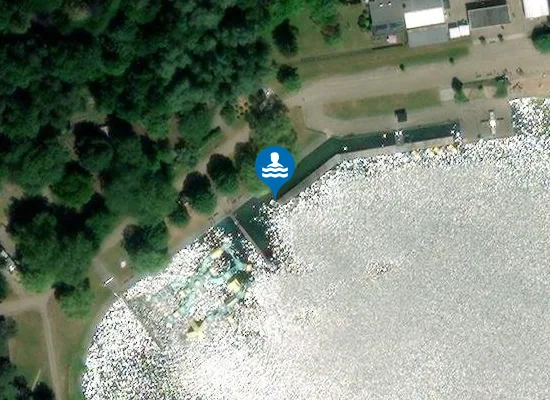 Satellite image of SINT-NIKLAAS DE STER 50m-BAD