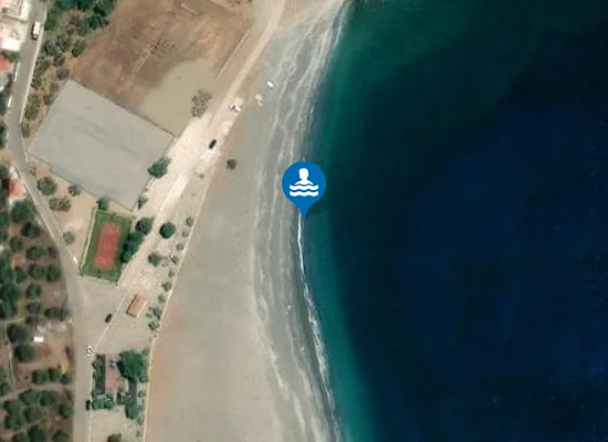 Satellite image of MEGALI AMMOS