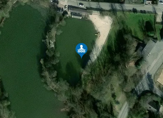 Satellite image of LA PLAGE DE RENIPONT