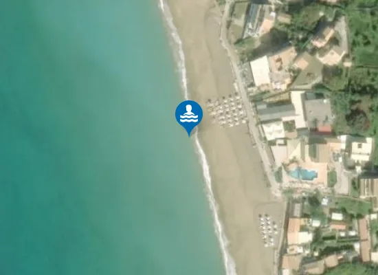 Satellite image of AGIOS GORDIOS - KATO GAROUNA