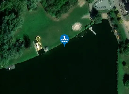 Satellite image of LE LAC DE CLAIRE-FONTAINE