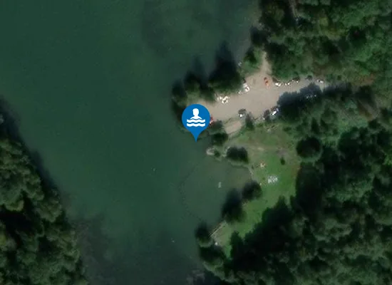 Satellite image of LE LAC DU RY JAUNE