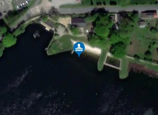 Satellite image of LE LAC DE BAMBOIS