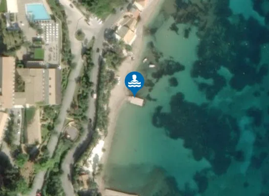 Satellite image of AIOLOS BEACH-GASTOURI
