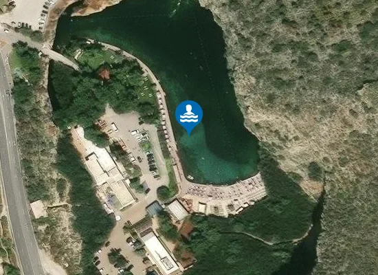 Satellite image of LIMNI VOULIAGMENIS