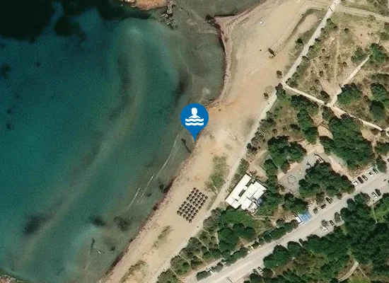 Satellite image of MEGALO KAVOURI NOTIA