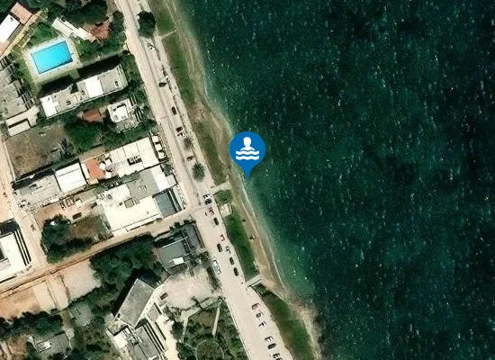 Satellite image of NEA MAKRI - KARLA