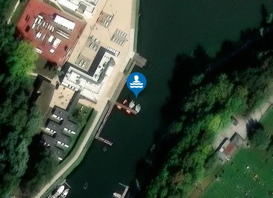 Satellite image of LE PLAN D'EAU DE LA MARLETTE