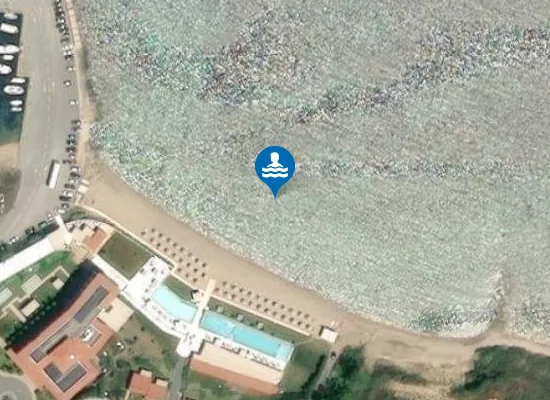 Satellite image of LIMANI IERISSOU [MOUNT ATHOS IERISSOU]