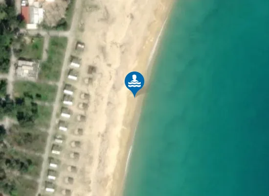 Satellite image of CAMPING KALAMITSIOU