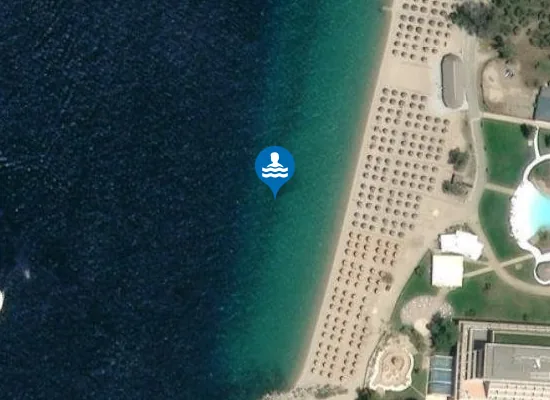 Satellite image of PORTO KARRAS 1