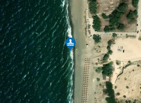 Satellite image of AKTI KOMOU