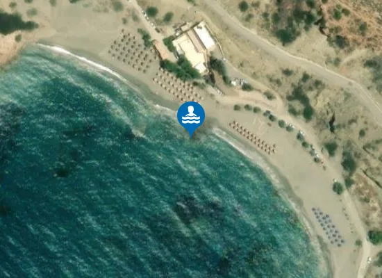 Satellite image of AKOUMIANI GIALIA - TRIOPETRA MIKRI
