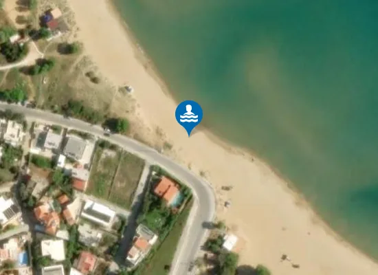 Satellite image of CHRYSI AKTI