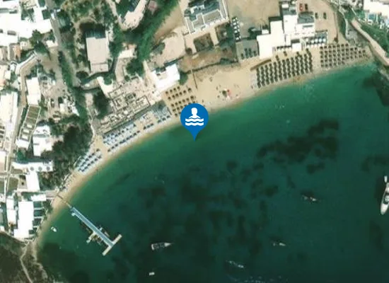 Satellite image of PSAROU