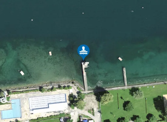 Satellite image of STRANDBAD RORSCHACH, BODENSEE