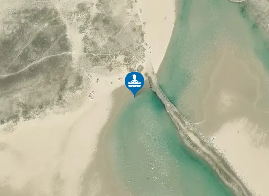 Satellite image of PLAYA RIA DE BALDAIO PM1