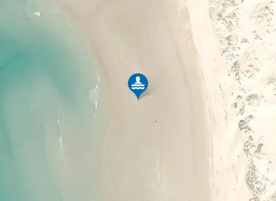 Satellite image of PLAYA SAN MAMEDE (BOCA DO RIO) - CARNOTA PM1