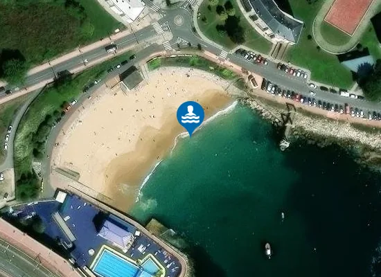 Satellite image of PLAYA SAN AMARO PM1