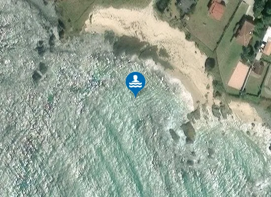 Satellite image of PLAYA O VILAR - FERROL PM1
