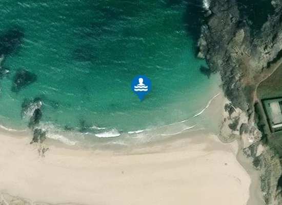 Satellite image of PLAYA PRAIA DE SEIRUGA PM1