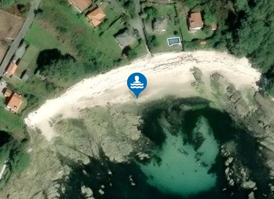 Satellite image of PLAYA AREA LONGA - MUROS PM1