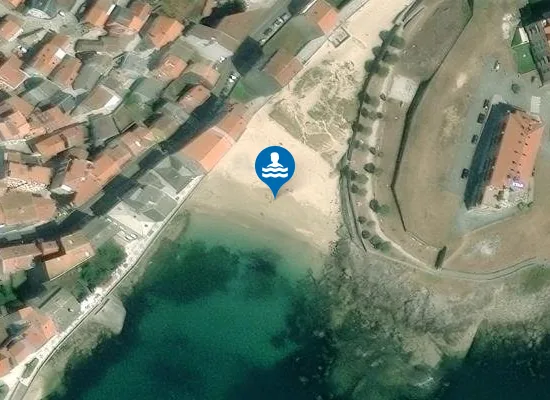 Satellite image of PLAYA ARNELA - PONTECESO PM1