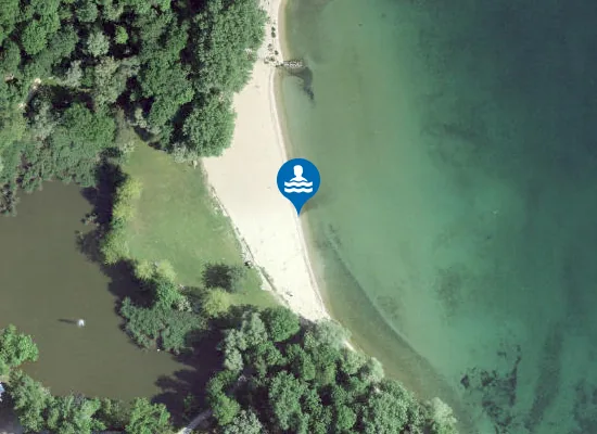 Satellite image of CAMPING PARADIS-PLAGE