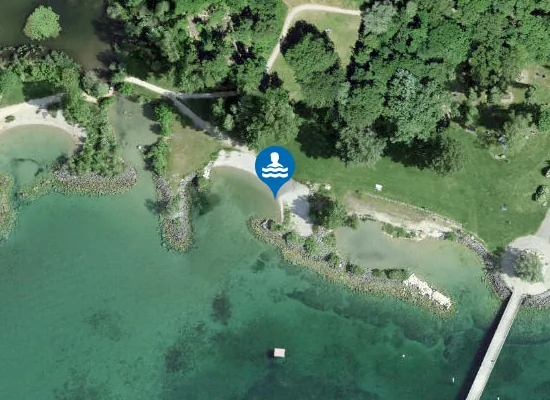 Satellite image of PLAGE DE SAINT-BLAISE OUEST