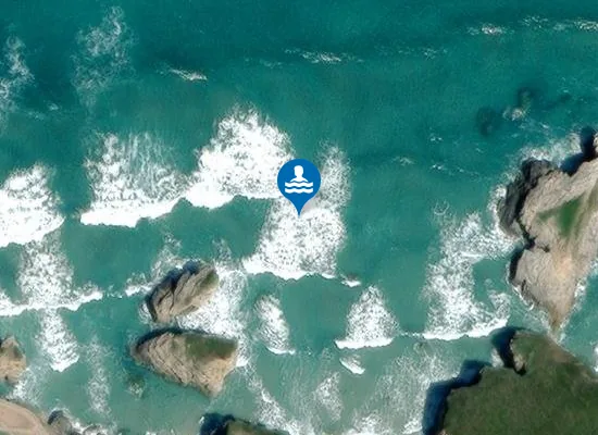 Satellite image of PLAYA AS CATEDRAIS PM1