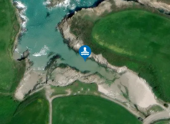 Satellite image of PLAYA ESTEIRO - RIBADEO PM1