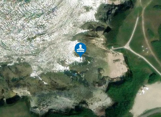 Satellite image of PLAYA ROCAS BLANCAS PM1