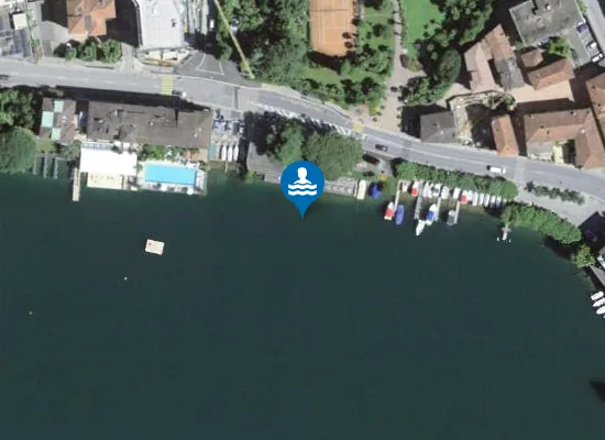 Satellite image of ALBERGO VILLA CASTAGNOLA