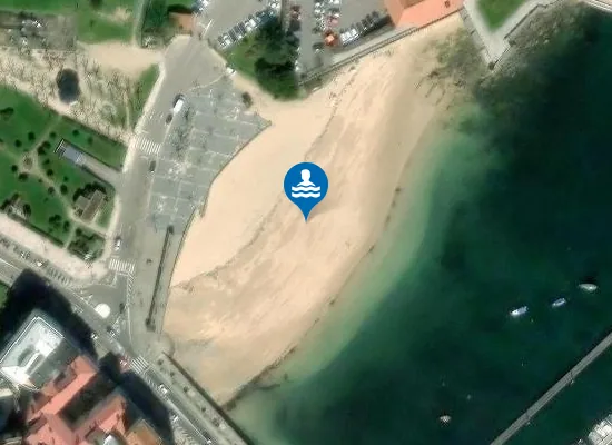 Satellite image of PLAYA A RIBEIRA - BAIONA PM1