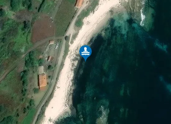 Satellite image of PLAYA CANEXOL (ILLA DE ONS) PM1