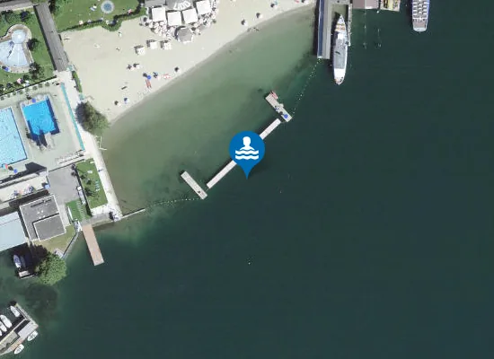 Satellite image of LIDO BAGNO SPIAGGIA LUGANO