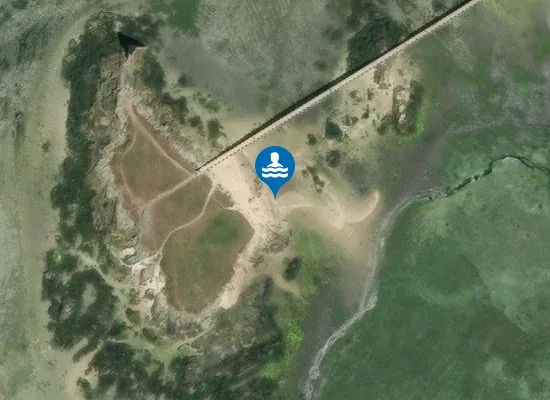 Satellite image of PLAYA A TORRE SAN SATURNINO PM1