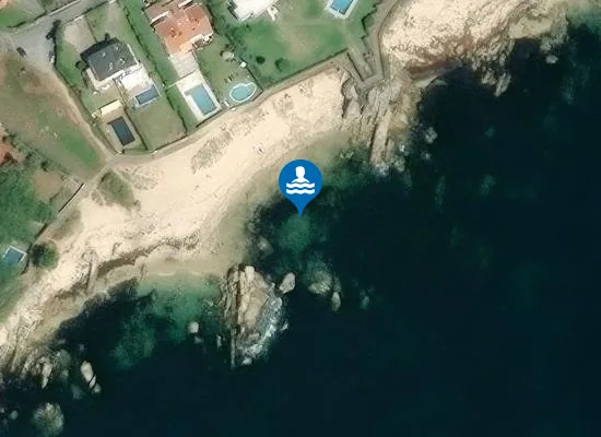 Satellite image of PLAYA BURATO DA LONDRA PM1