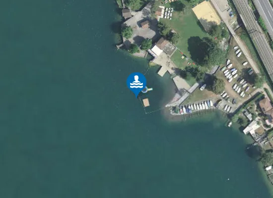 Satellite image of LIDO COMUNALE MELANO