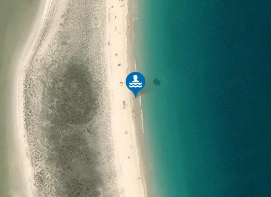 Satellite image of PLAYA RODAS (ISLAS CIES) PM1