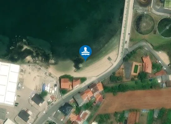 Satellite image of PLAYA CANELAS - V. AROUSA PM1